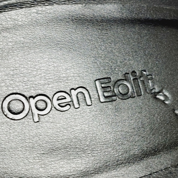 New Open Edit Kaia Black Knot Platform Sandal O349 - Picture 10 of 13